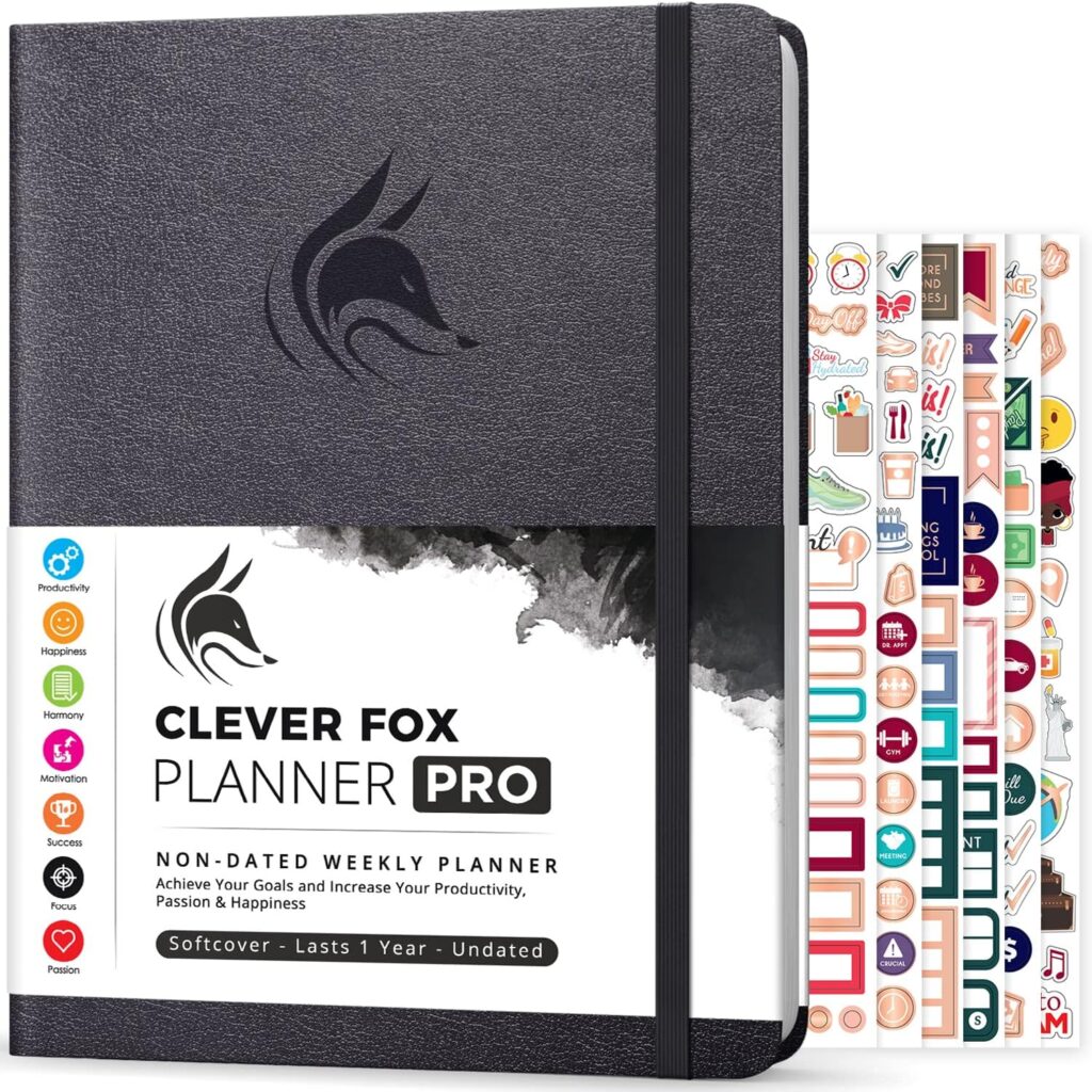 Clever Fox Planner PRO – Weekly & Monthly Life Planner